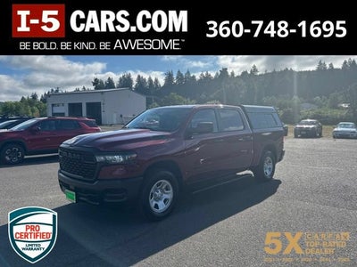 2025 RAM 1500 Tradesman Crew Cab 4x4 5'7" Box