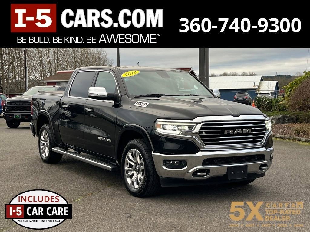 2019 RAM 1500 Longhorn Crew Cab 4x4 5'7" Box