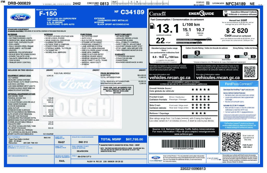2022 Ford F-150 XLT