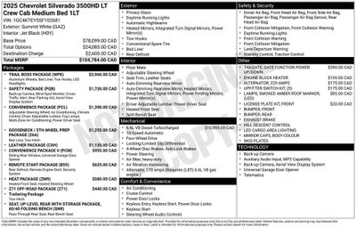 2025 Chevrolet Silverado 3500 HD LT