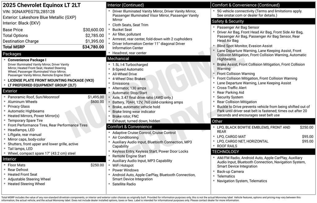 2025 Chevrolet Equinox LT