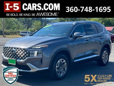 2021 Hyundai Santa Fe Hybrid Blue