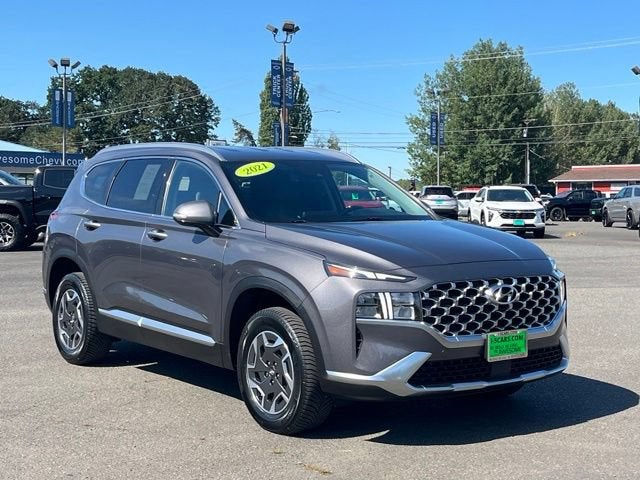 2021 Hyundai Santa Fe Hybrid Blue
