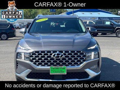2021 Hyundai Santa Fe Hybrid Blue