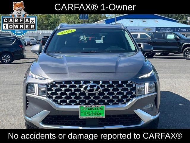 2021 Hyundai Santa Fe Hybrid Blue
