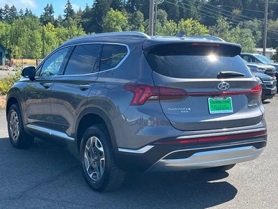 2021 Hyundai Santa Fe Hybrid Blue