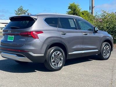 2021 Hyundai Santa Fe Hybrid Blue