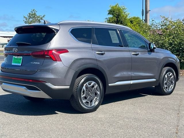 2021 Hyundai Santa Fe Hybrid Blue