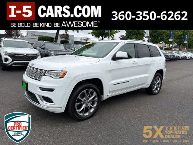2019 Jeep Grand Cherokee Summit