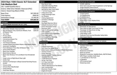 2024 RAM 1500 Classic SLT