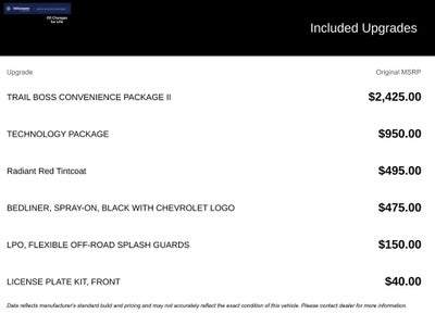 2026 Chevrolet Colorado Trail Boss