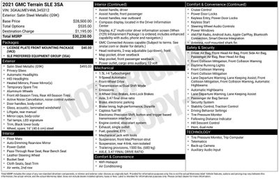 2021 GMC Terrain SLE