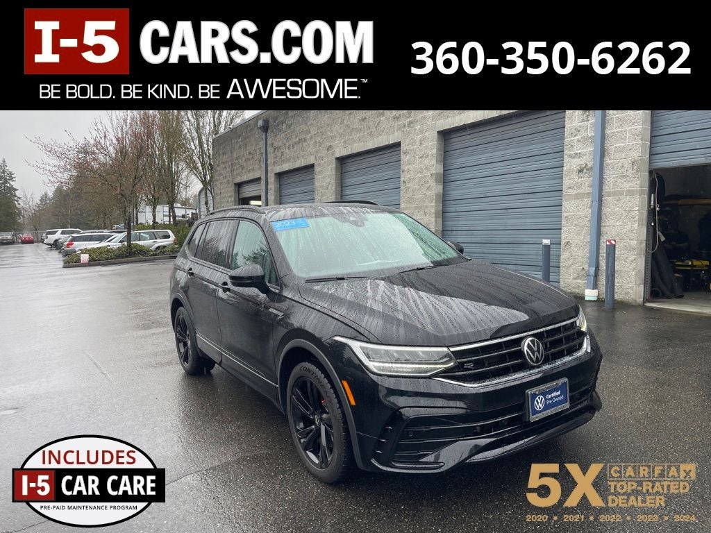 2023 Volkswagen Tiguan 2.0T SE R-Line Black