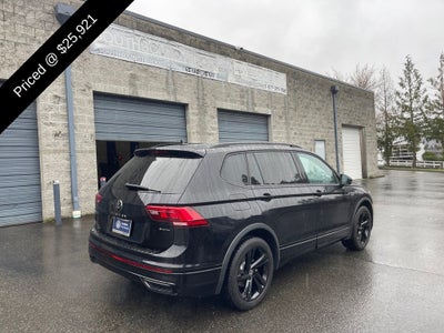 2023 Volkswagen Tiguan 2.0T SE R-Line Black