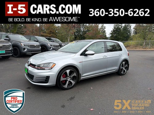 2017 Volkswagen Golf GTI Autobahn