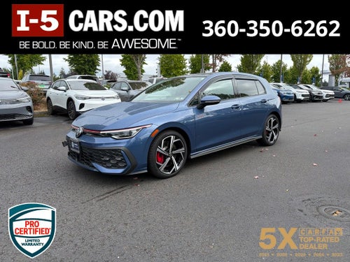 2025 Volkswagen Golf GTI 2.0T SE