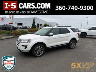 2018 Ford Explorer Platinum