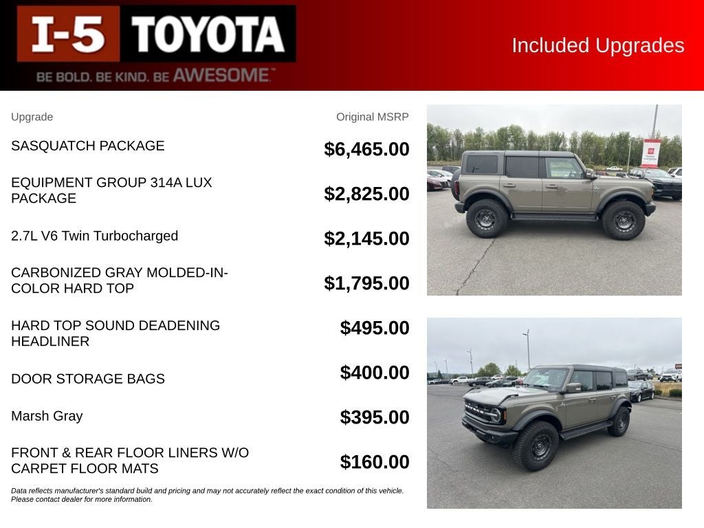 2025 Ford Bronco Outer Banks