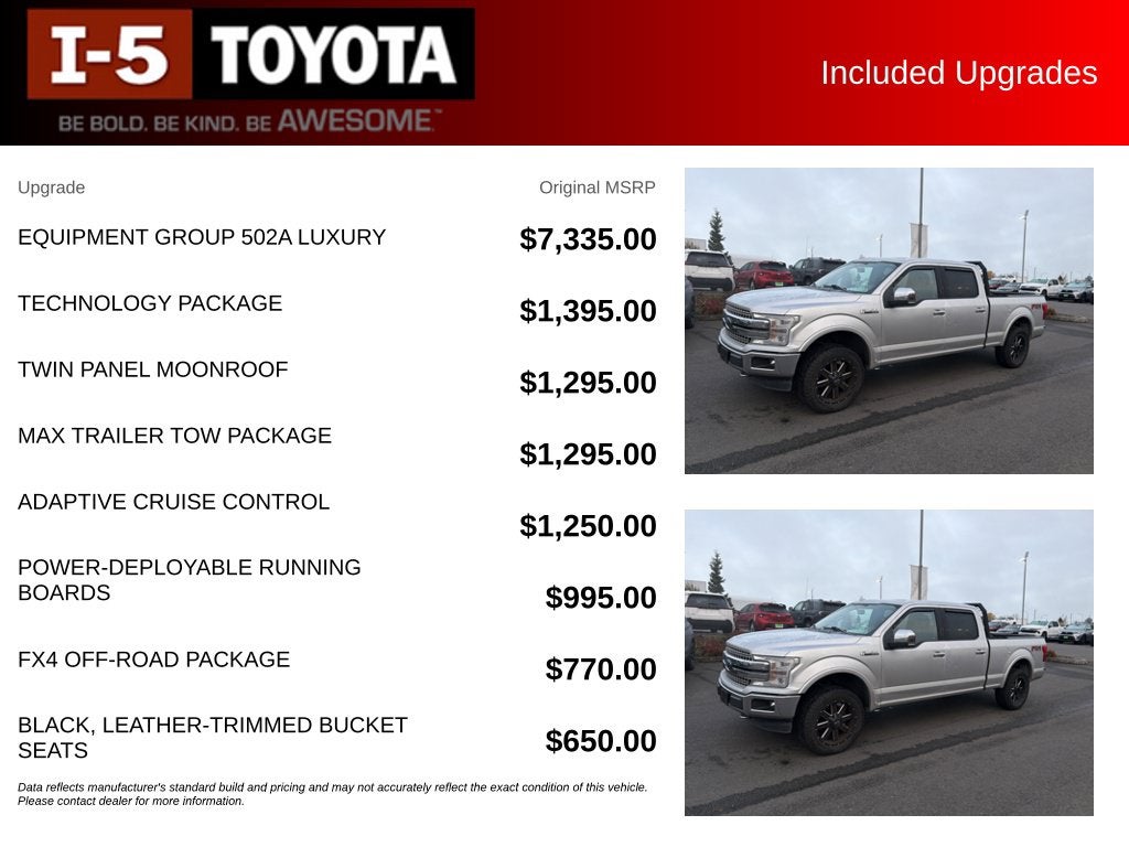 2018 Ford F-150 Lariat