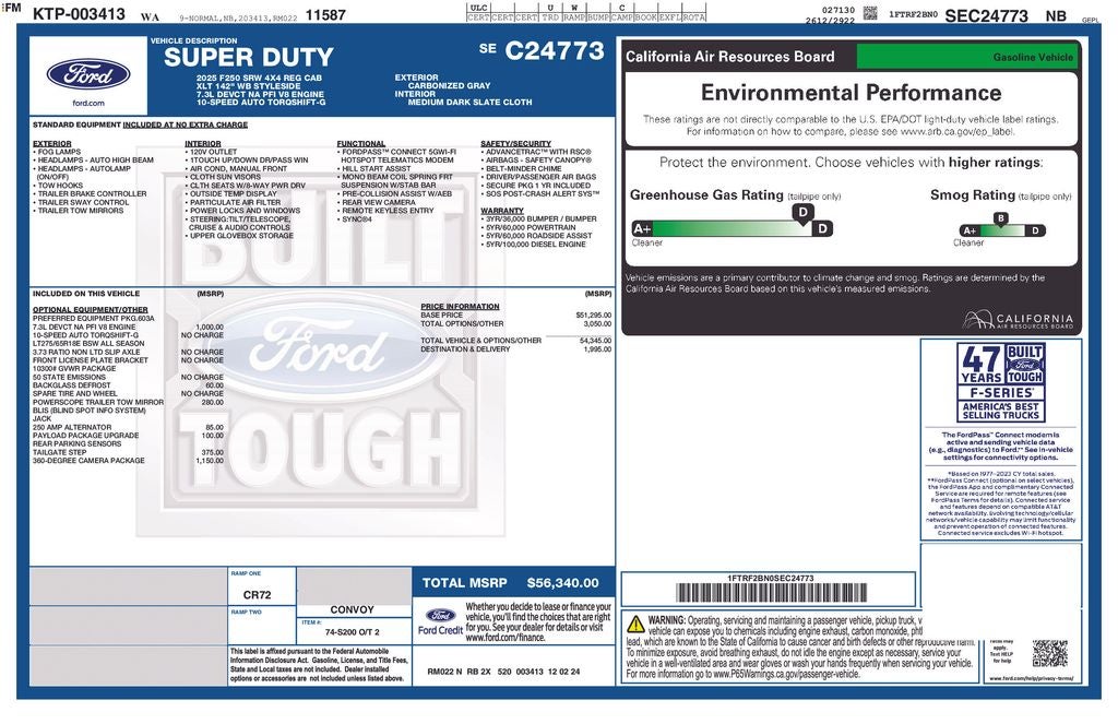 2025 Ford F-250SD XLT