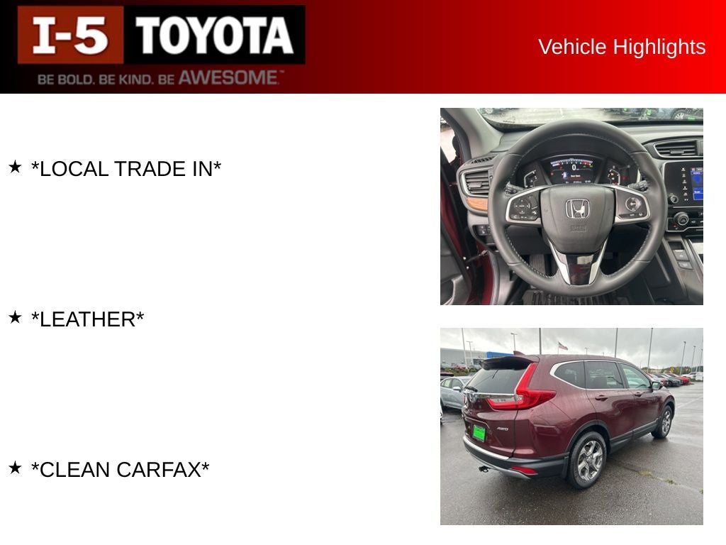 2018 Honda CR-V EX-L w/Navigation