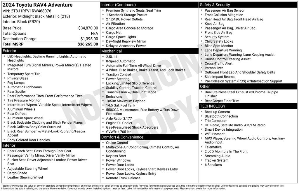2024 Toyota RAV4 Adventure