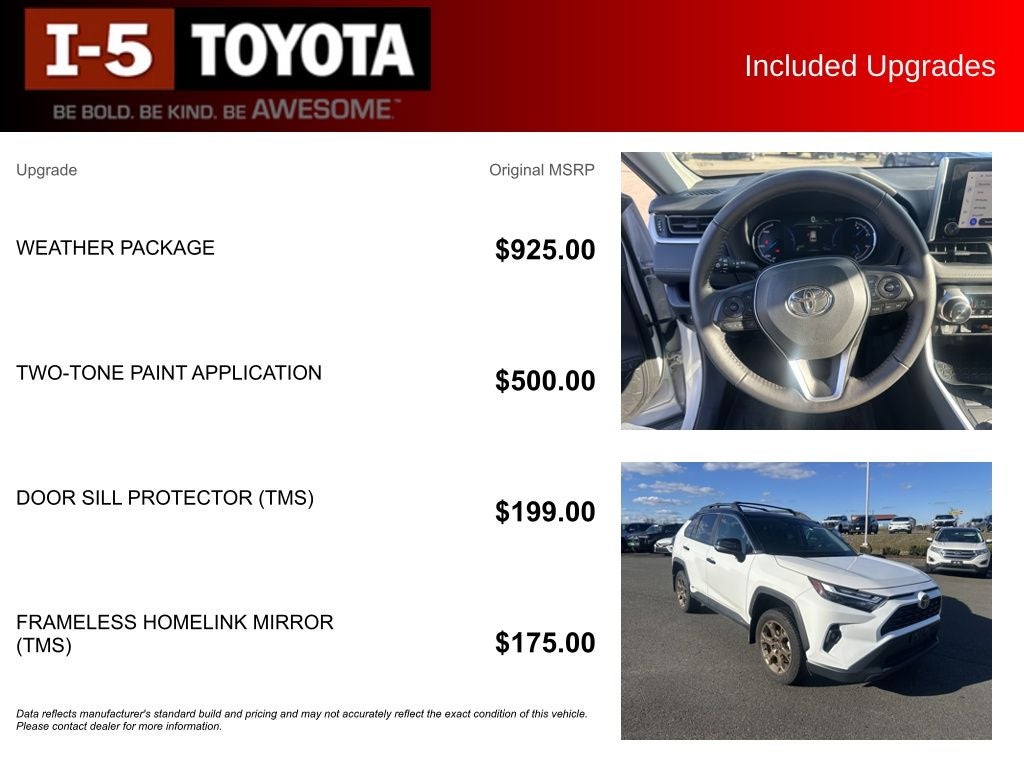 2025 Toyota RAV4 Hybrid Woodland Edition