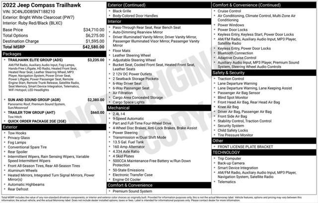 2022 Jeep Compass Trailhawk