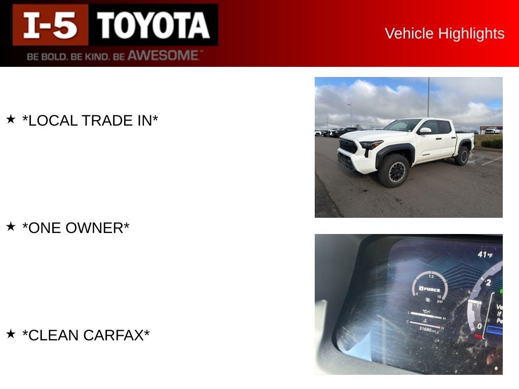 2024 Toyota Tacoma TRD Off-Road