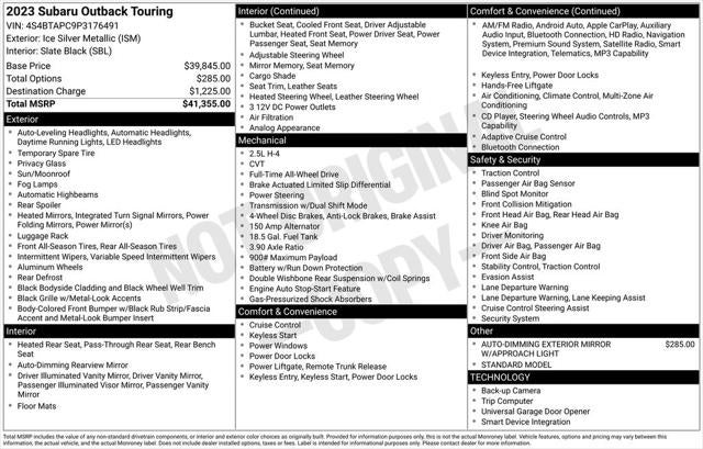 2023 Subaru Outback Touring