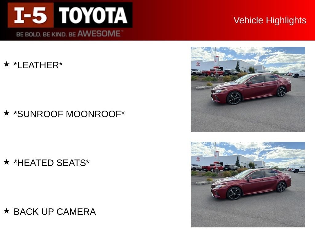 2018 Toyota Camry Base