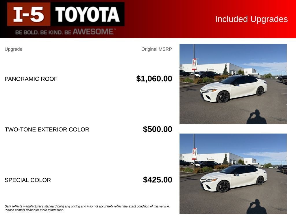 2020 Toyota Camry XSE