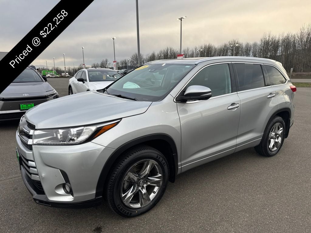 2018 Toyota Highlander Limited Platinum