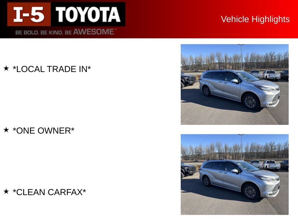 2022 Toyota Sienna XLE