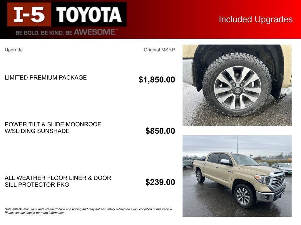 2019 Toyota Tundra Limited CrewMax