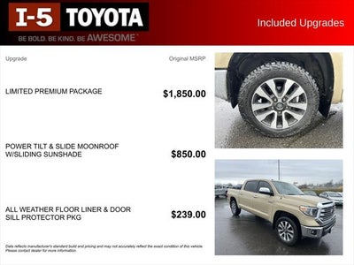 2019 Toyota Tundra Limited CrewMax