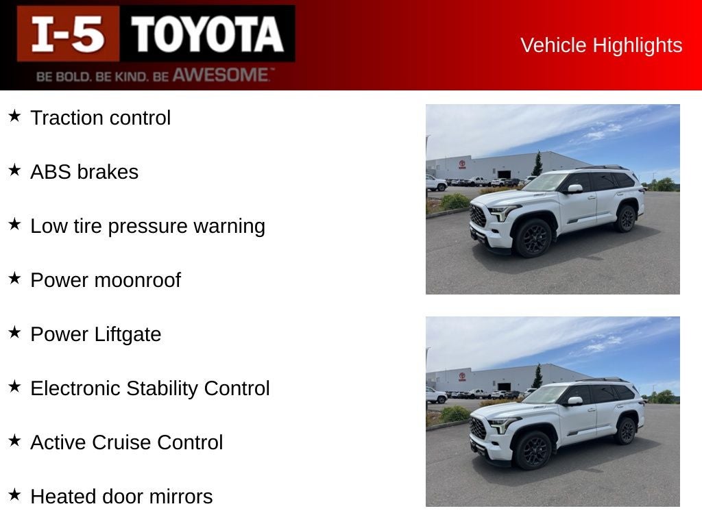 2025 Toyota Sequoia Platinum