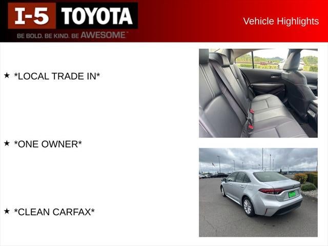 2025 Toyota Corolla Hybrid XLE