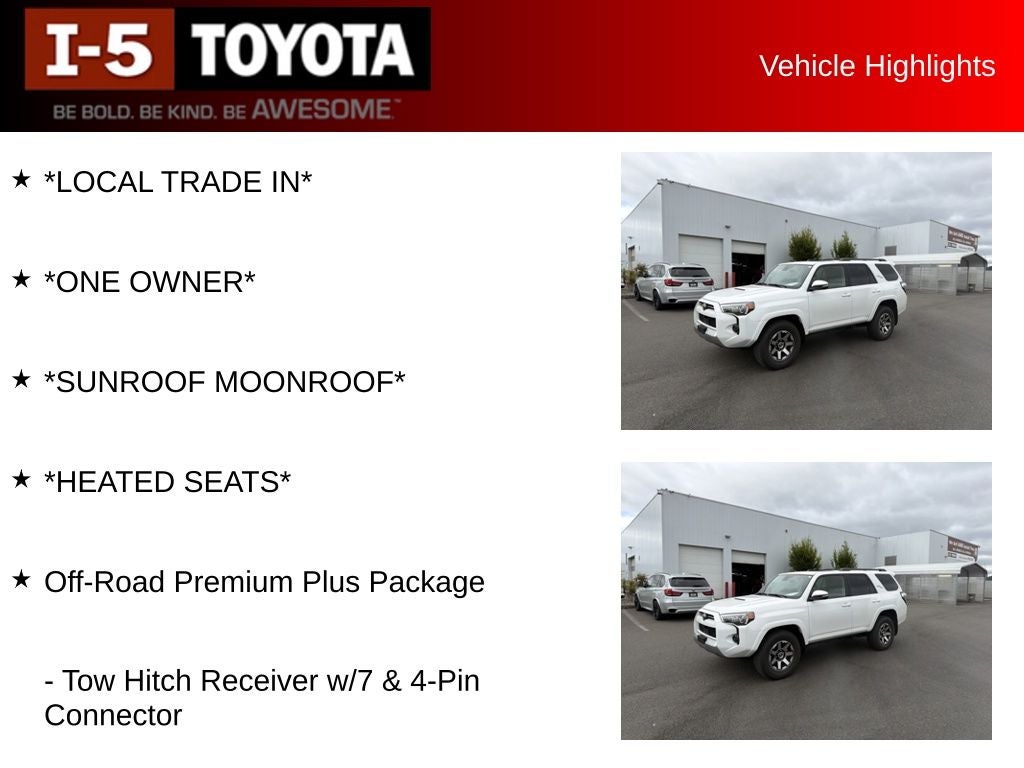 2024 Toyota 4Runner TRD Off-Road Premium
