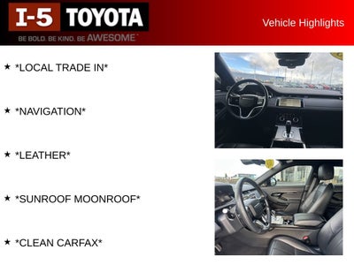 2023 Land Rover Range Rover Evoque R-Dynamic SE