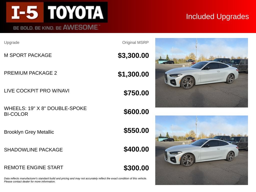2022 BMW 4 Series 430i xDrive