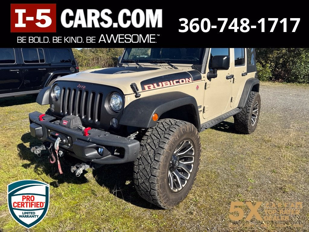 2018 Jeep Wrangler JK Rubicon Recon 4x4