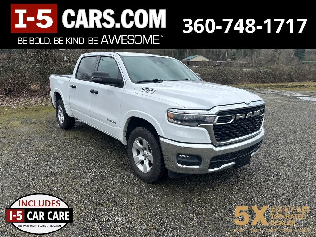 2025 RAM 1500 Big Horn Crew Cab 4x4 5'7' Box