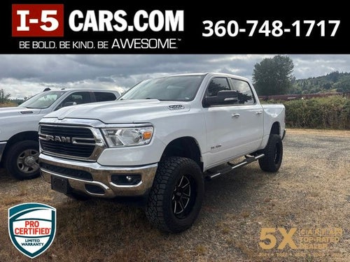 2019 RAM 1500 Big Horn/Lone Star Crew Cab 4x4 5'7' Box