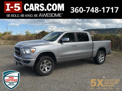 2022 RAM 1500 Big Horn Crew Cab 4x4 5'7' Box