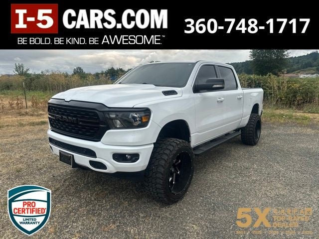 2022 RAM 1500 Big Horn Crew Cab 4x4 6'4' Box