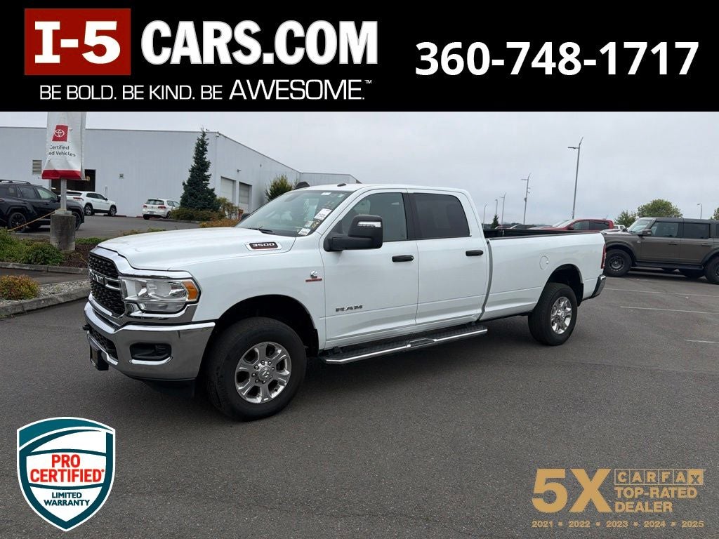 2024 RAM 3500 Big Horn Crew Cab 4x4 8' Box