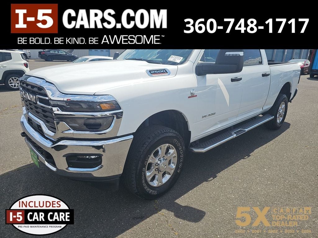 2025 RAM 2500 Big Horn Crew Cab 4x4 6'4' Box