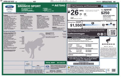 2021 Ford Bronco Sport Outer Banks