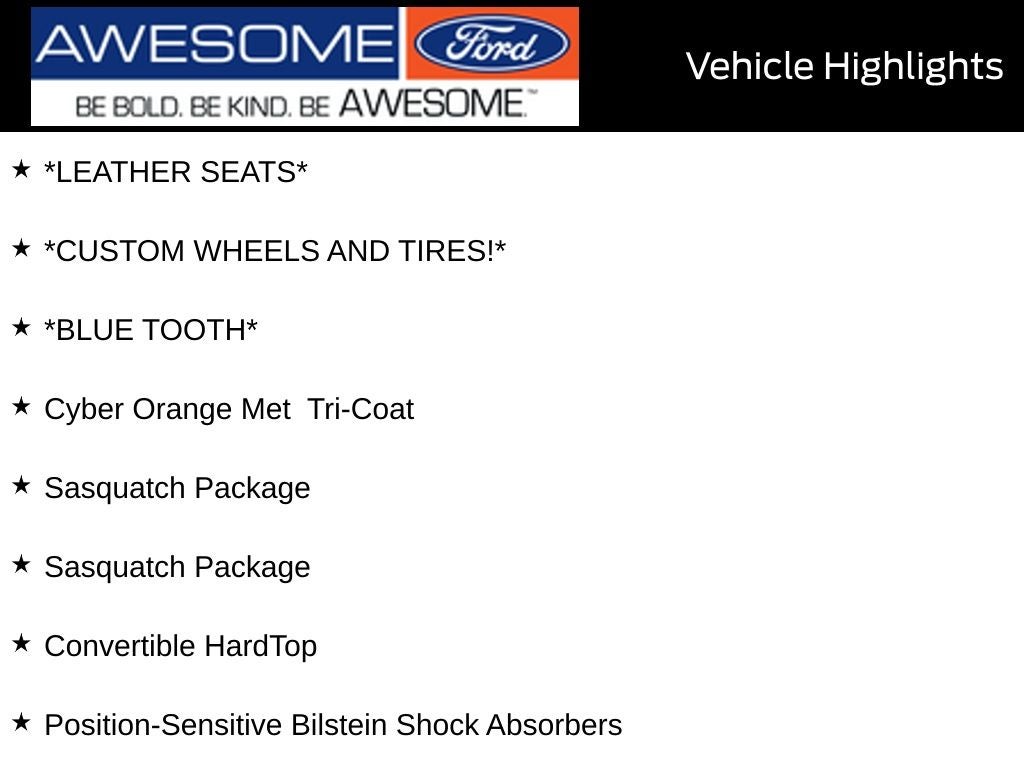 2021 Ford Bronco Badlands